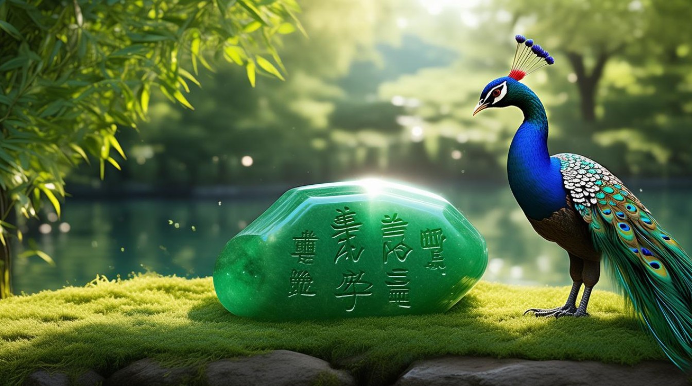 赞美翡翠玉诗句