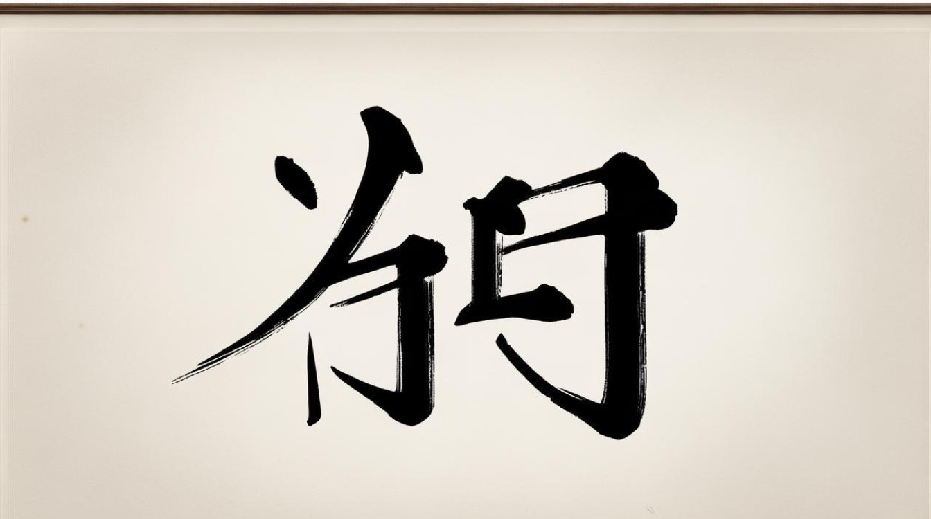 兄字的书法