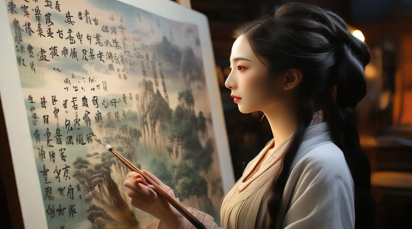 刘菲菲书画家