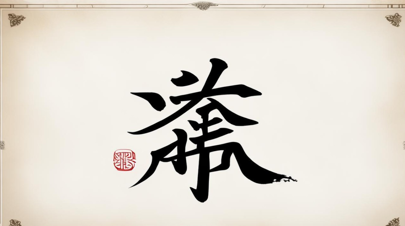 它字的书法