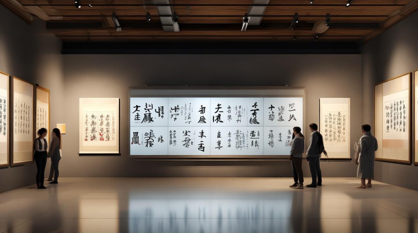 书法展览视频