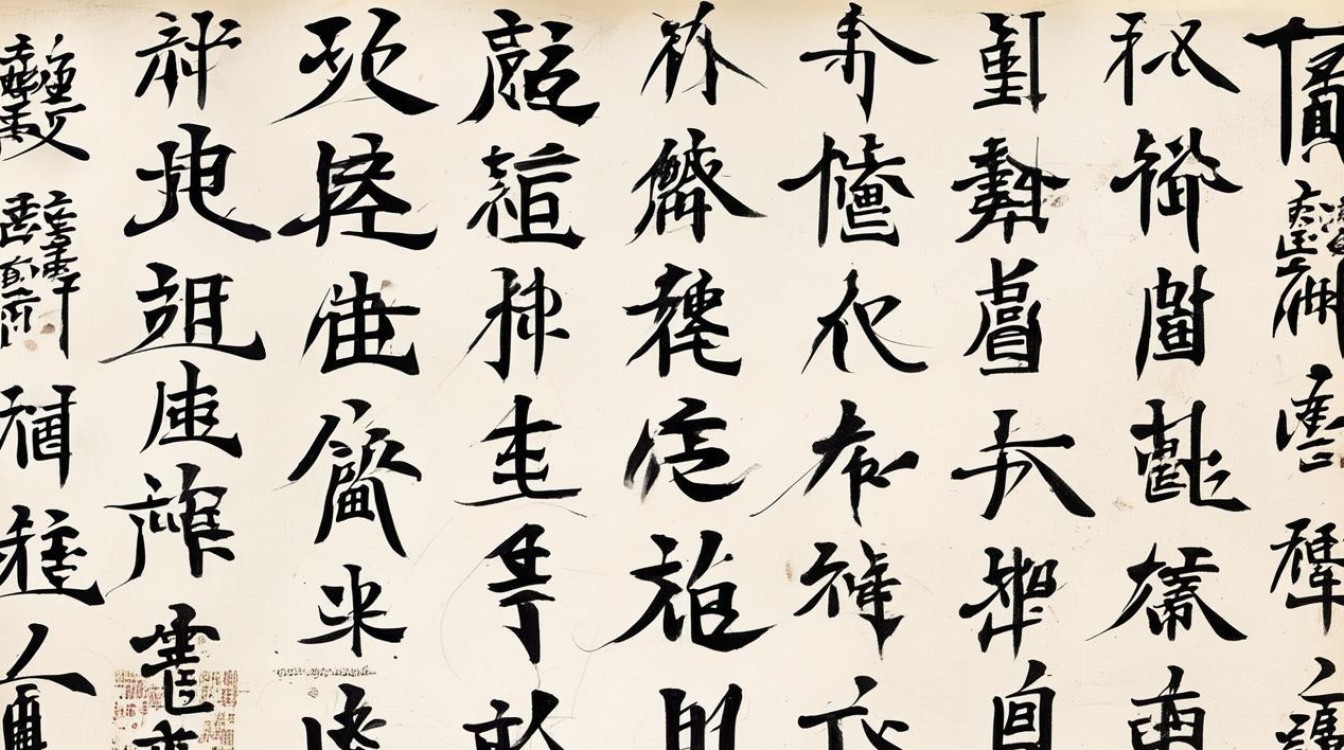 历代书法硬笔