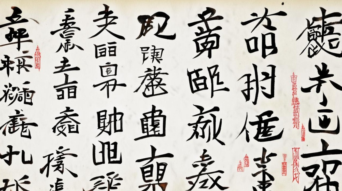 历代书法硬笔