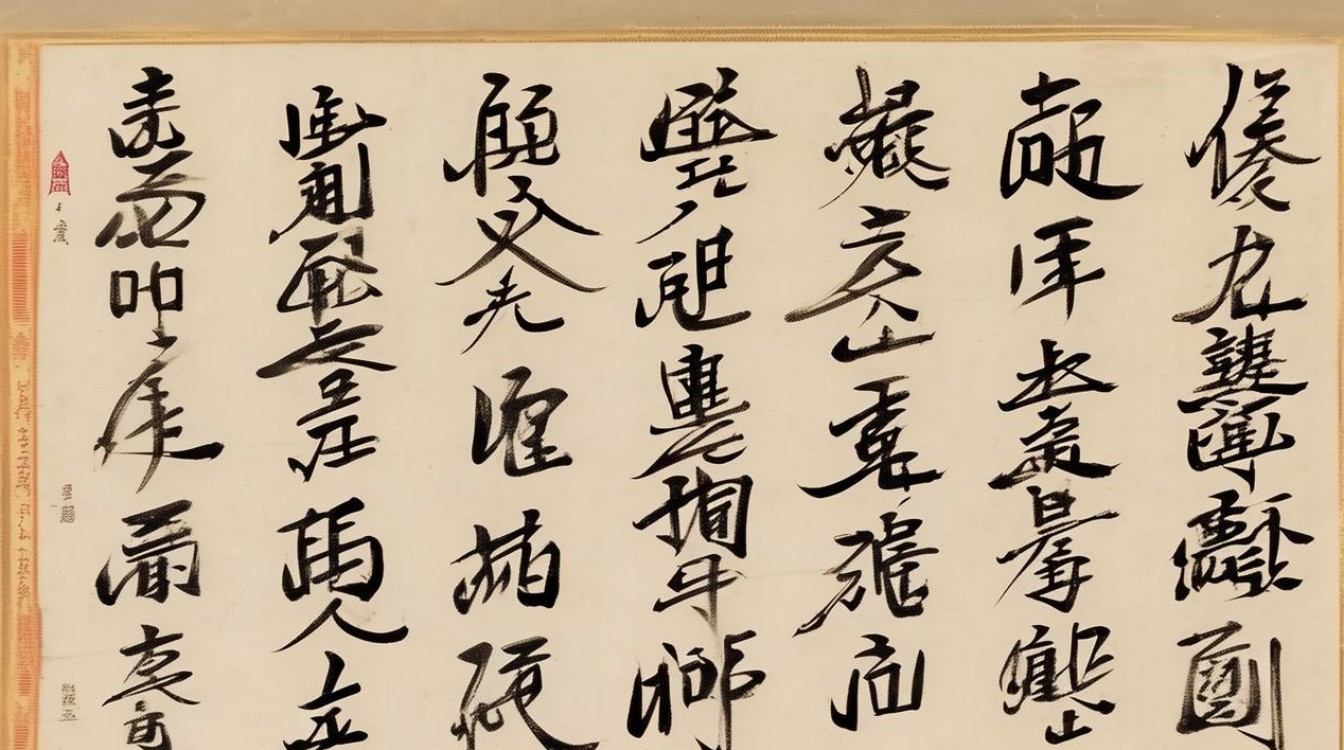 付殿川书法