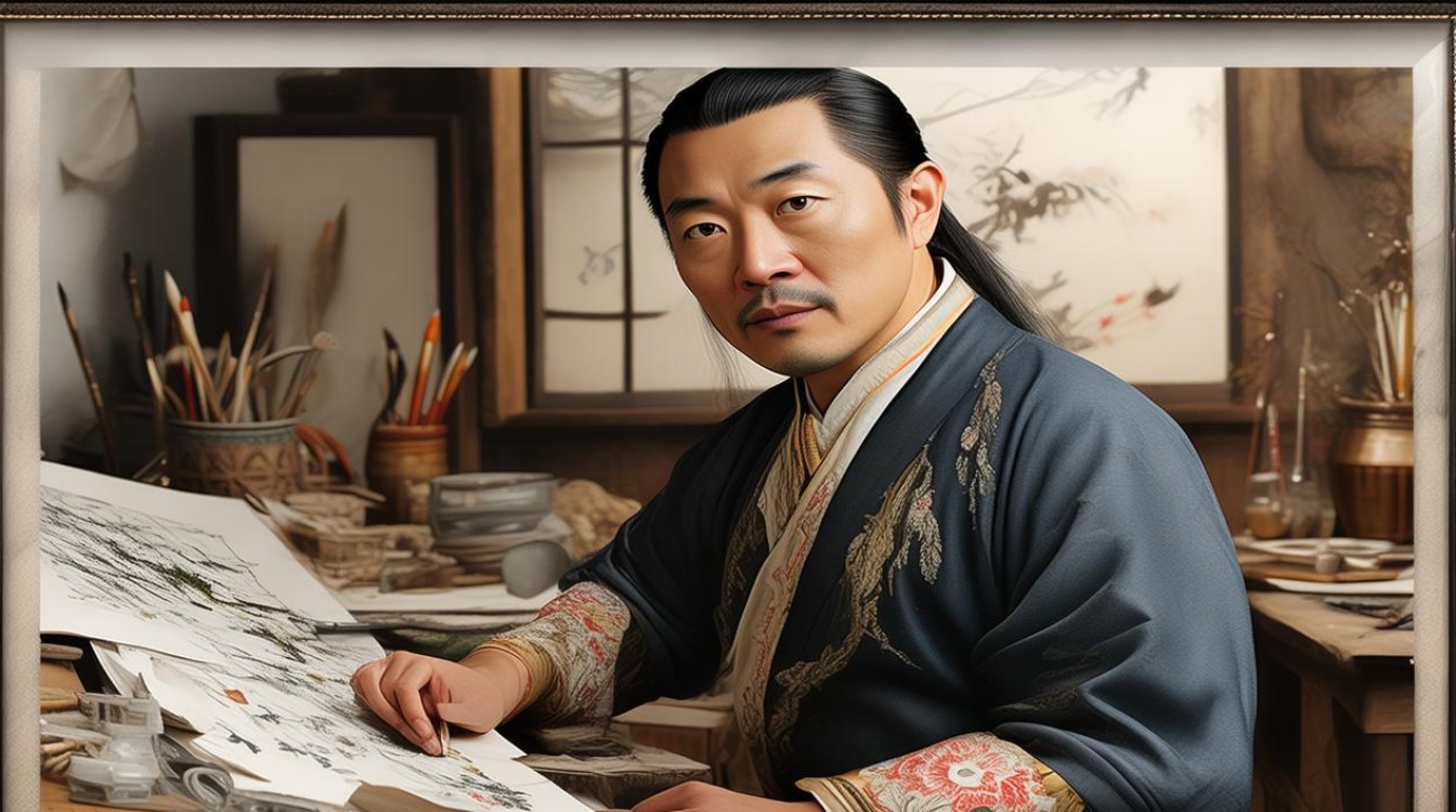 陈中国画家