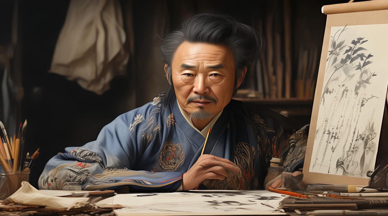 陈中国画家