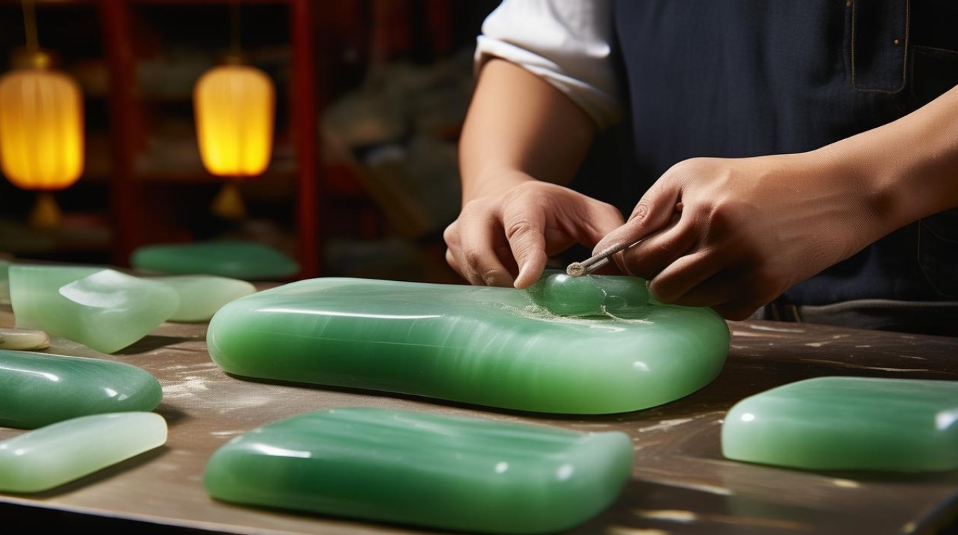 如何打磨翡翠手镯