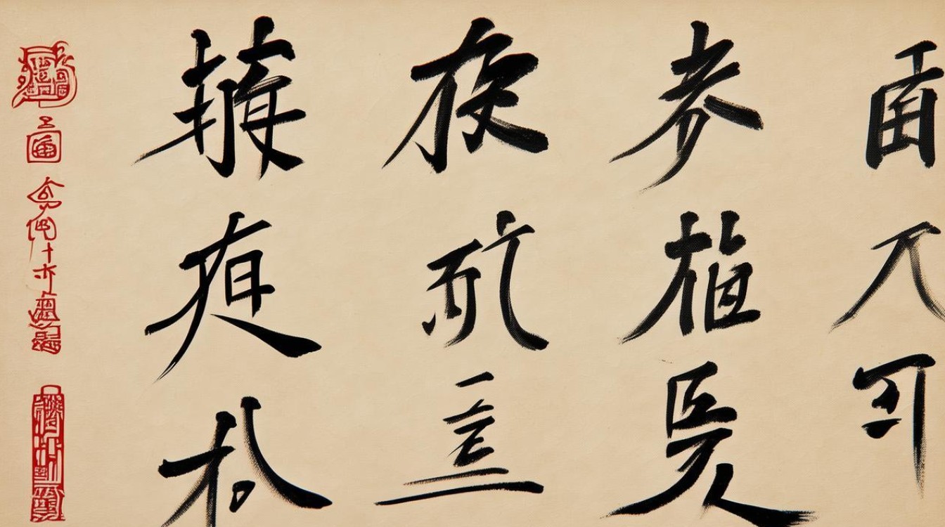 姜福堂书法