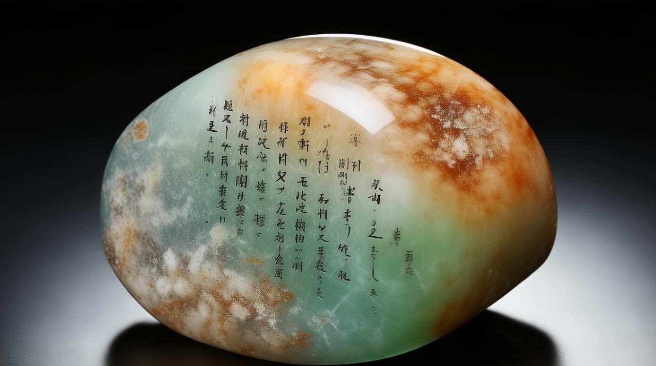 狗屎地翡翠图片
