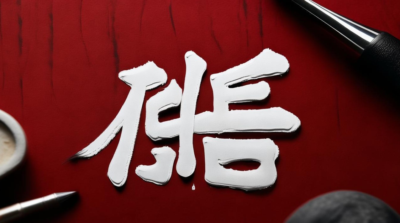 虎字书法曹