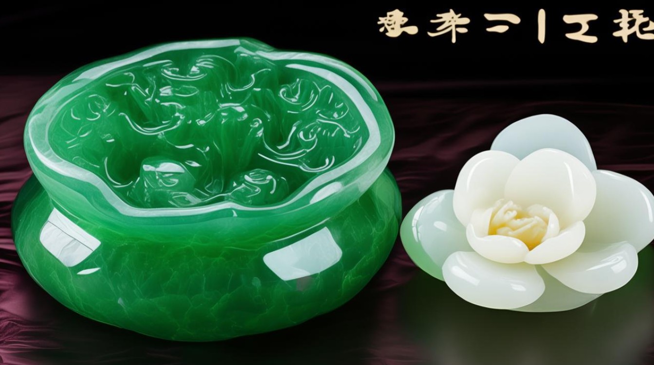 翡翠玉和白玉