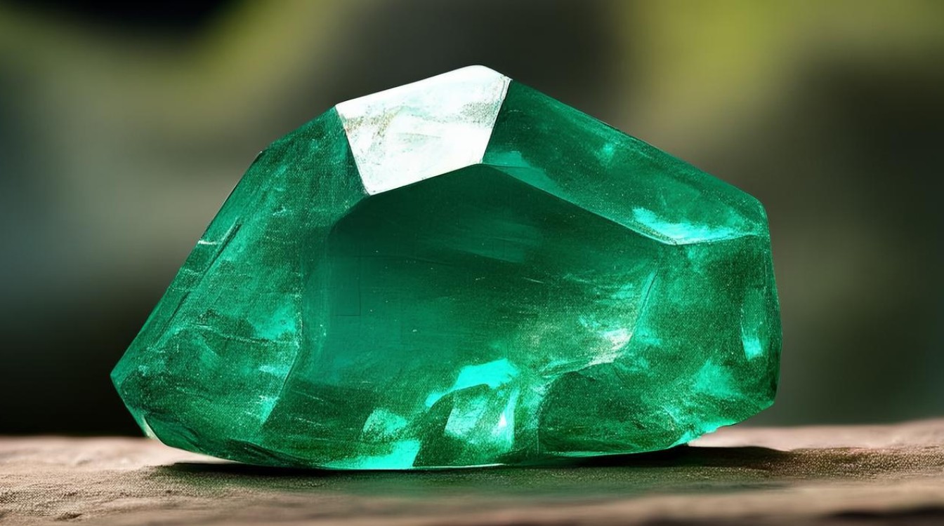 翡翠原石结晶