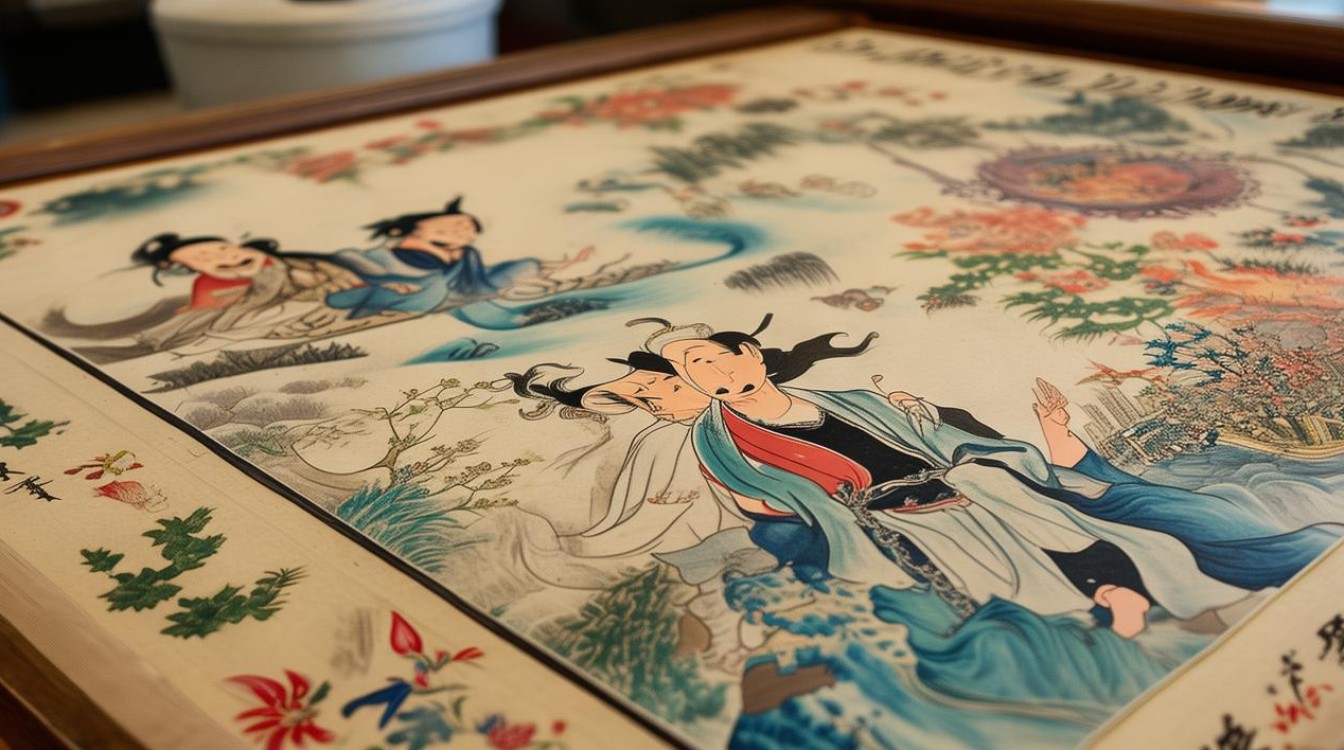 中国画家名作