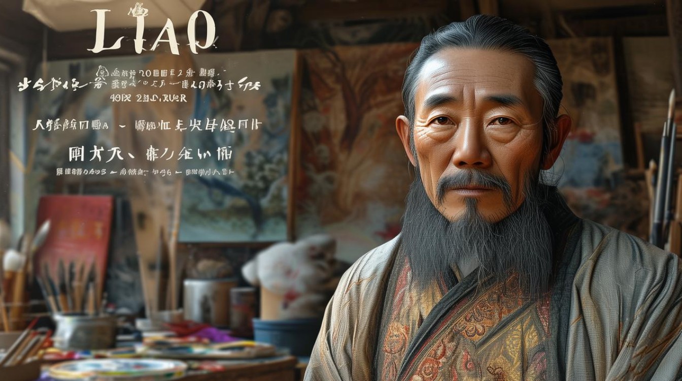 著名画家廖