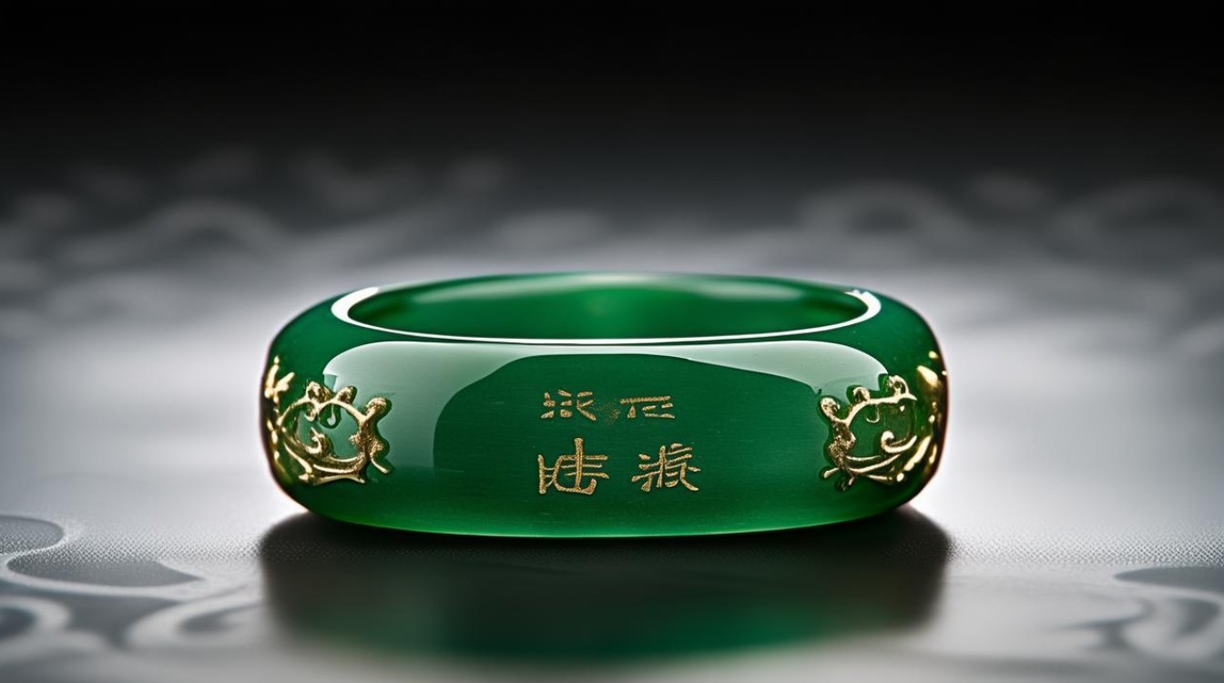 翡翠戒指 光绪年制