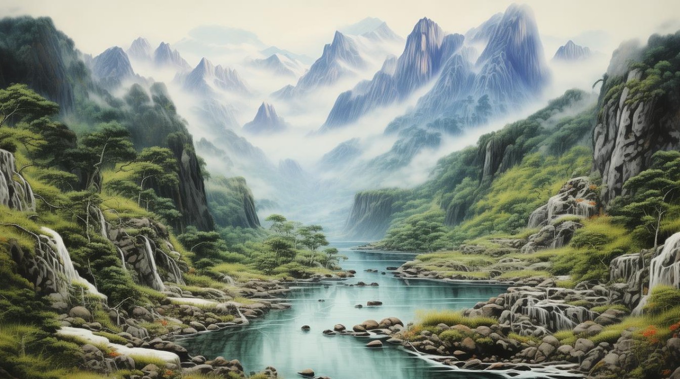 吴成建画家山水