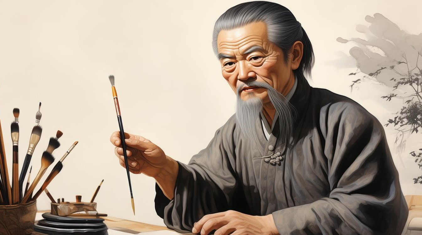中国画家锋