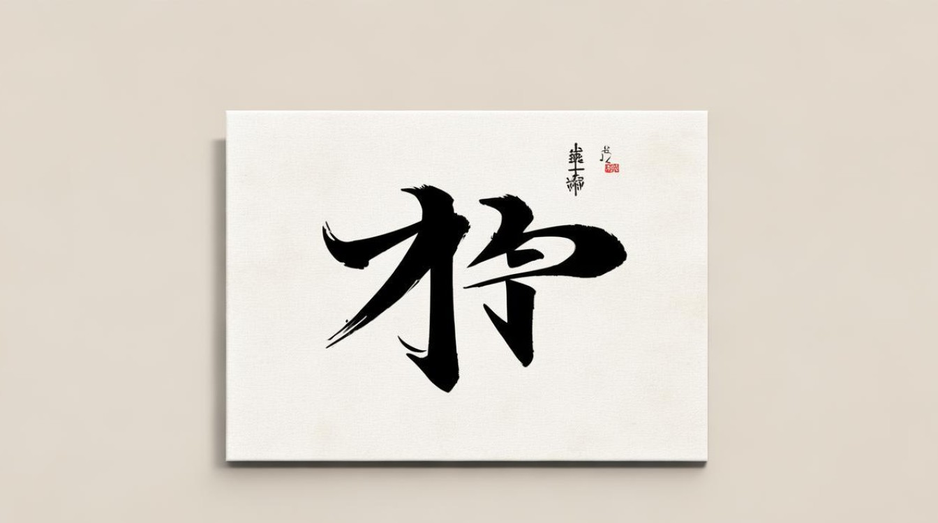 不字楷书书法