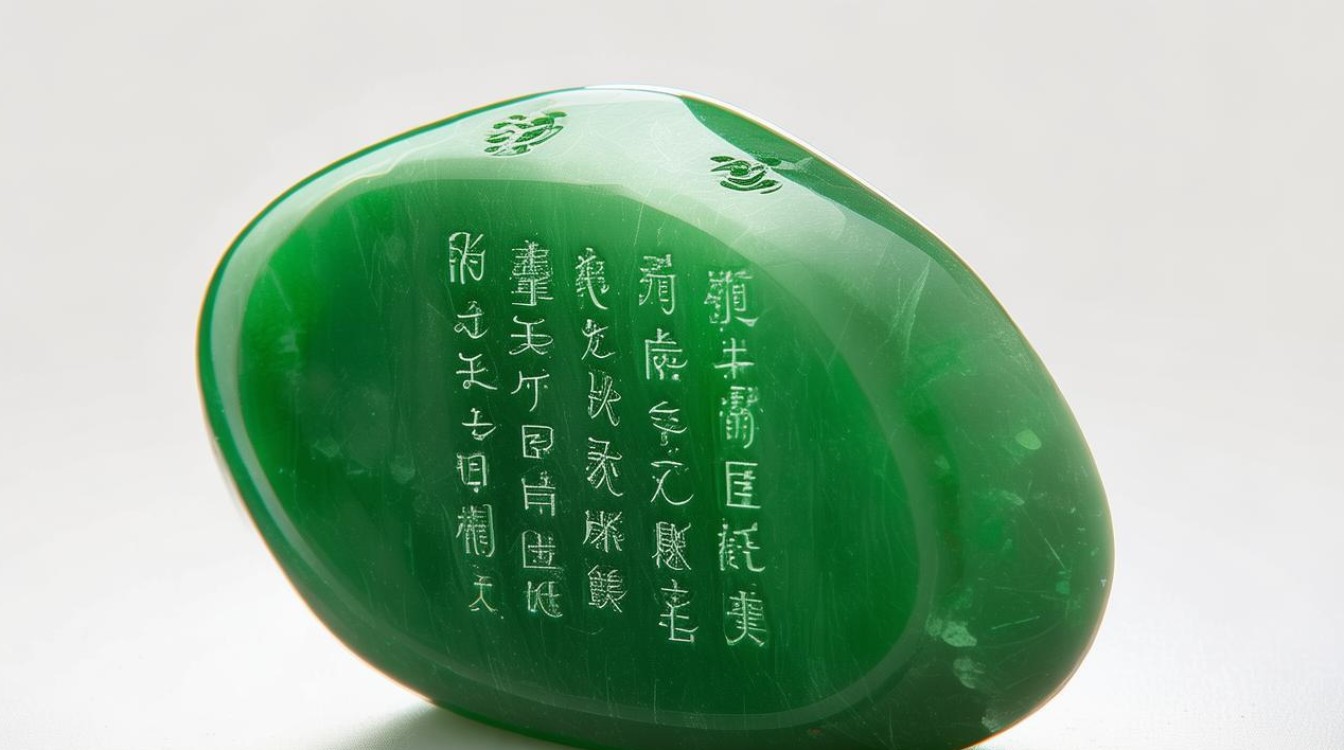 满豆绿翡翠图片