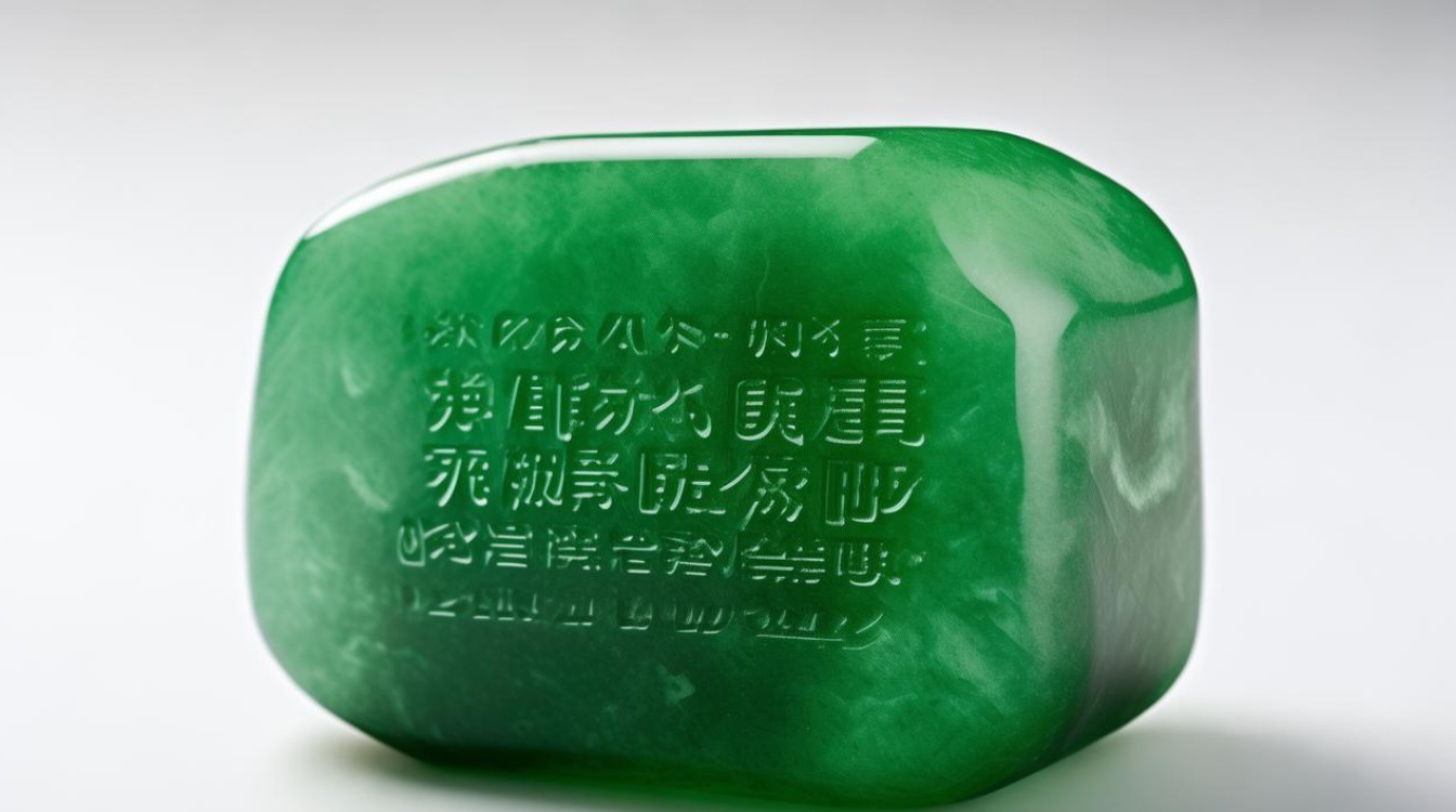 满豆绿翡翠图片