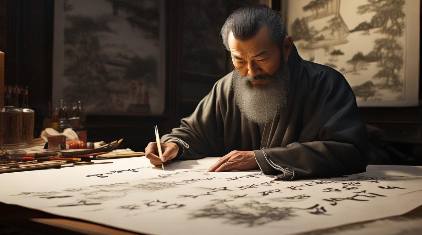 书画家张松茂