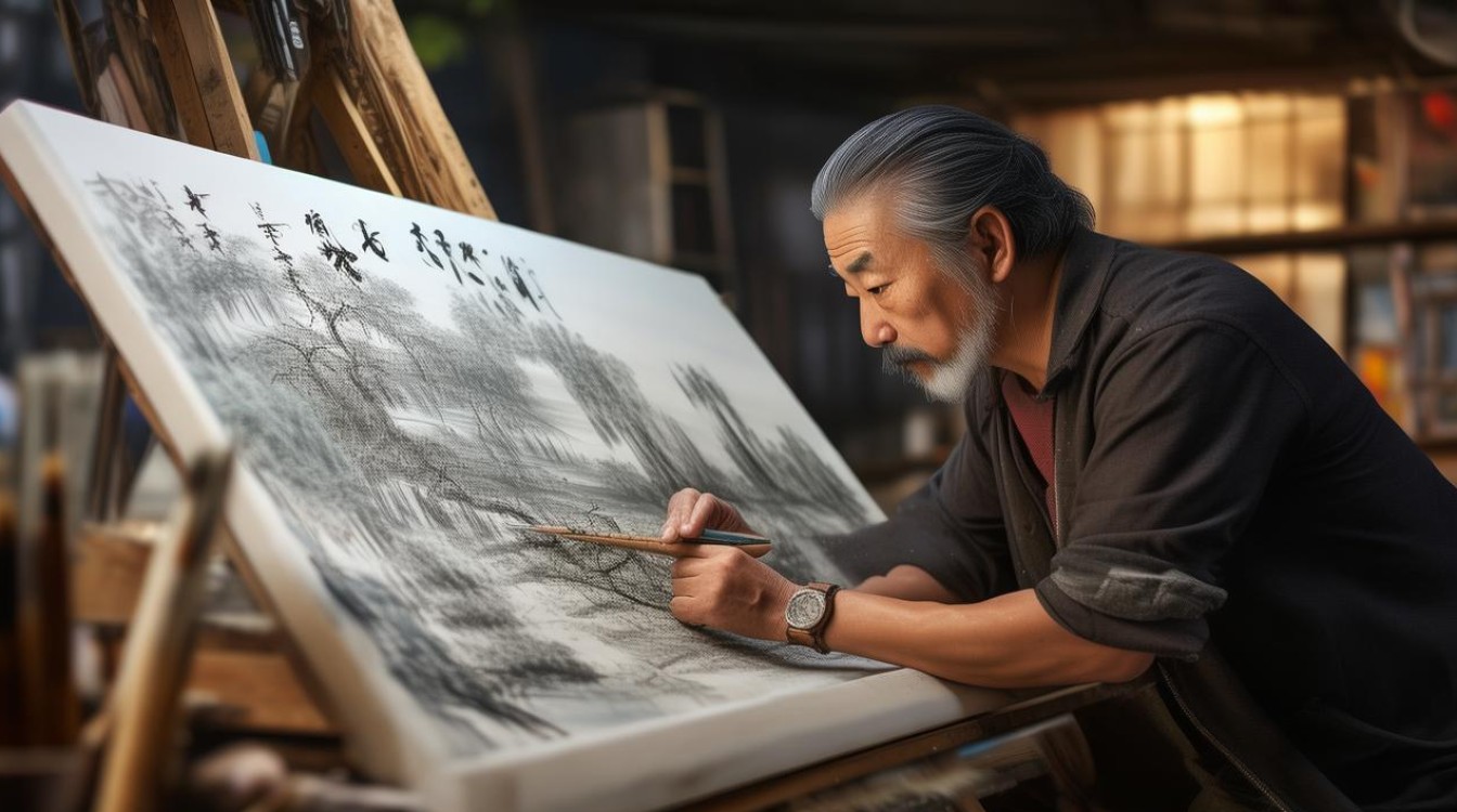 文一画家