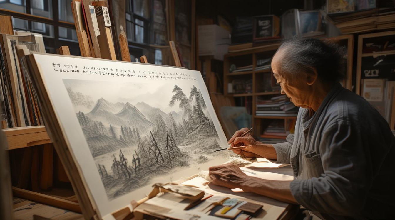 文一画家