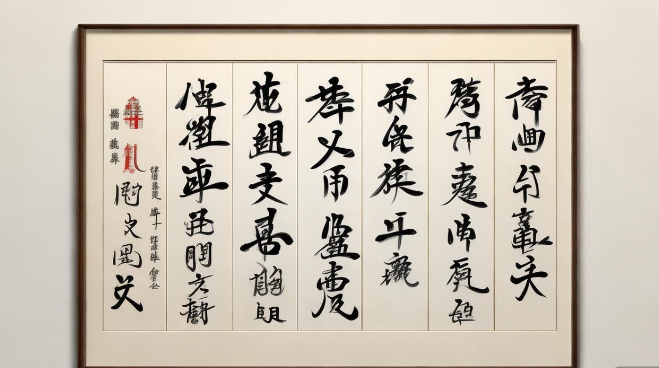 李华书法作品