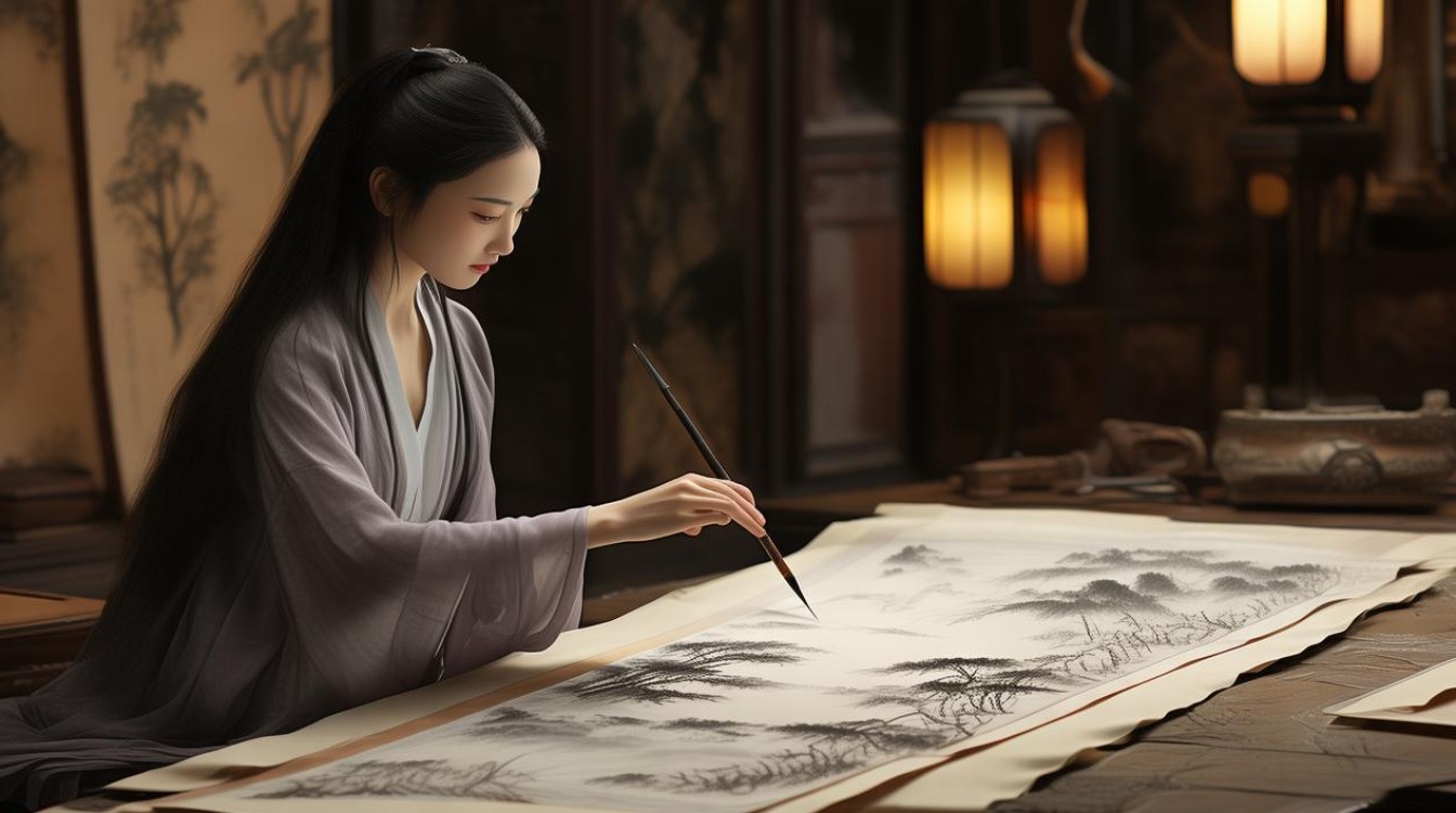 女书画家刘健