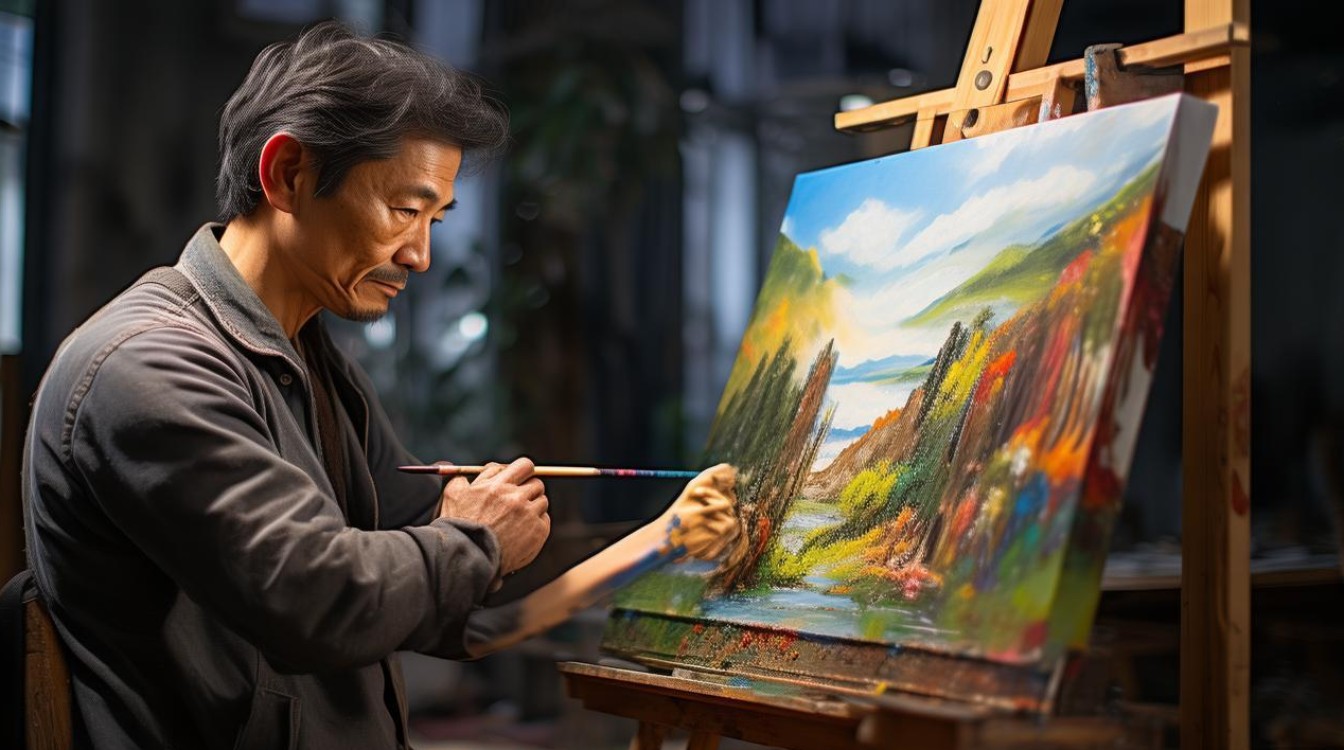 厦大油画家高