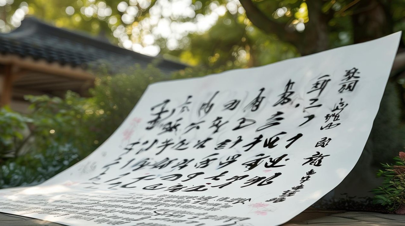 悼念书法词