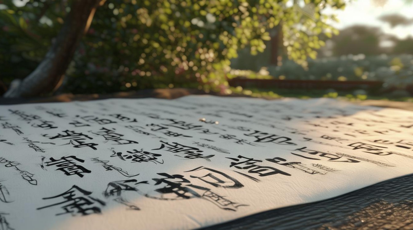 悼念书法词