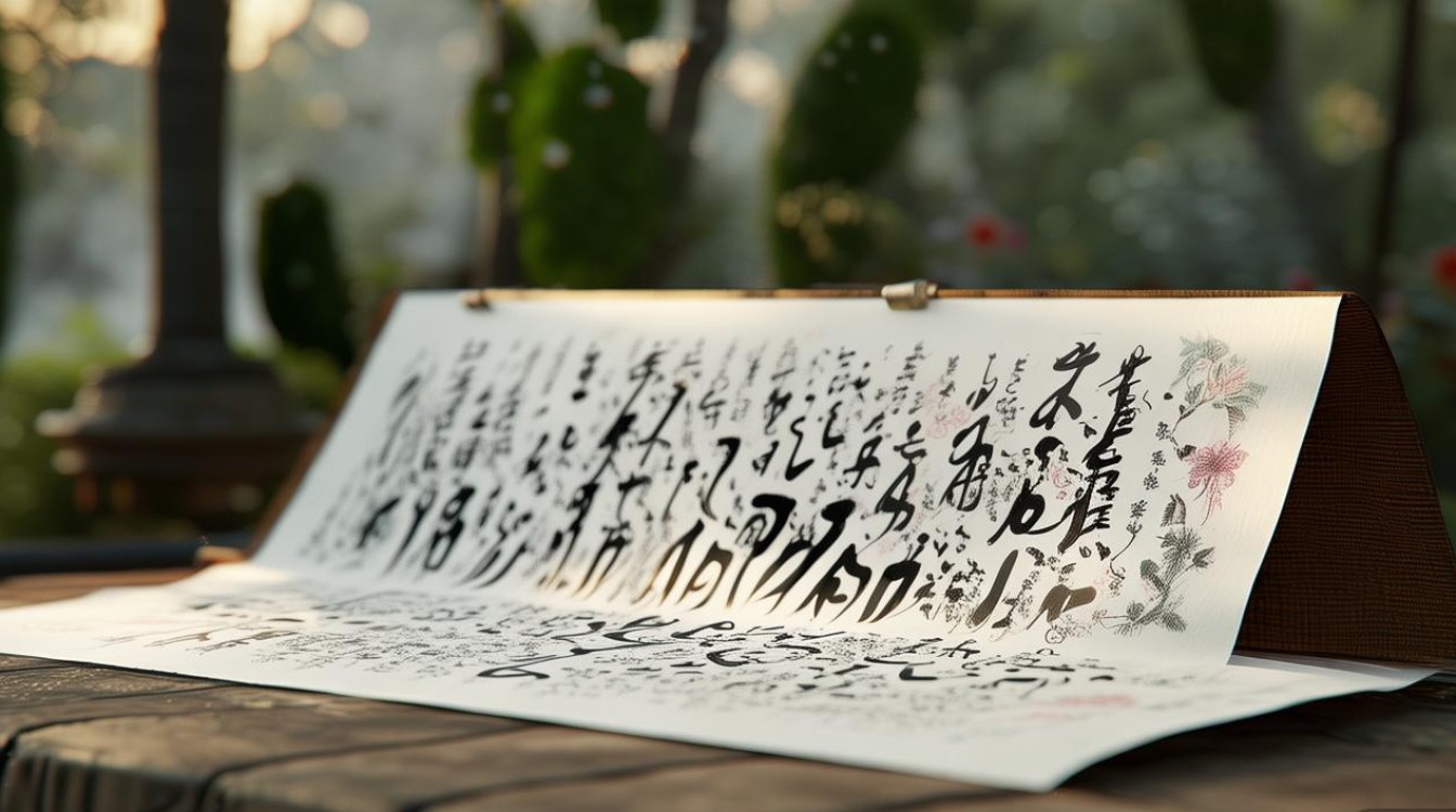 悼念书法词