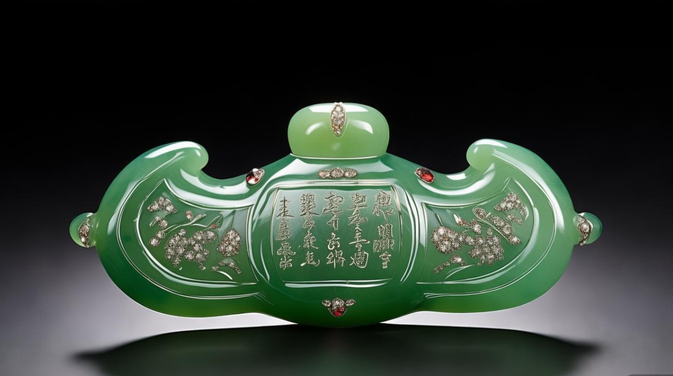 翡翠如意镶嵌款式