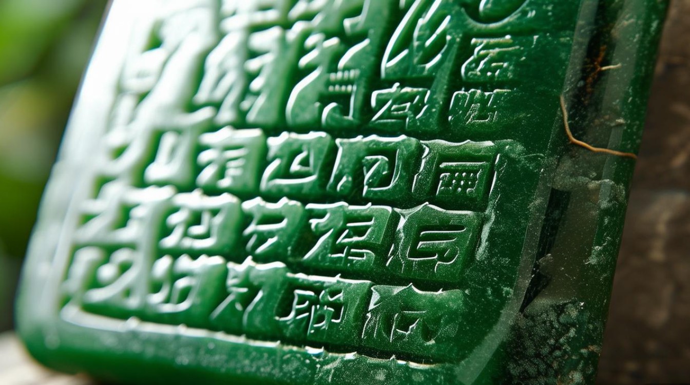 翡翠有好多纹