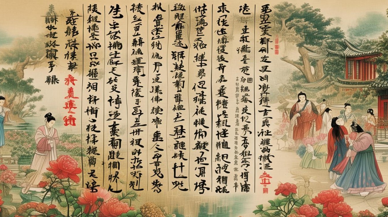 红楼梦国画家