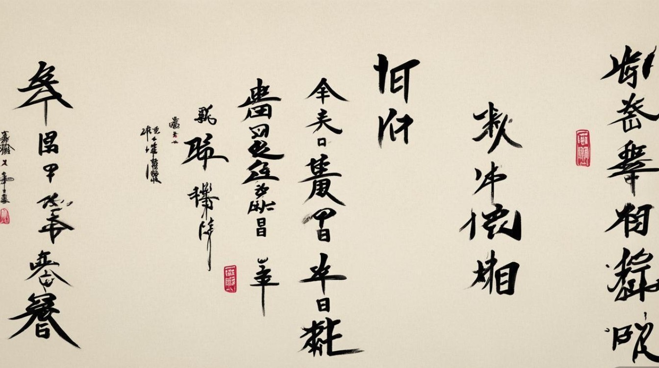 爱莲说书法图片