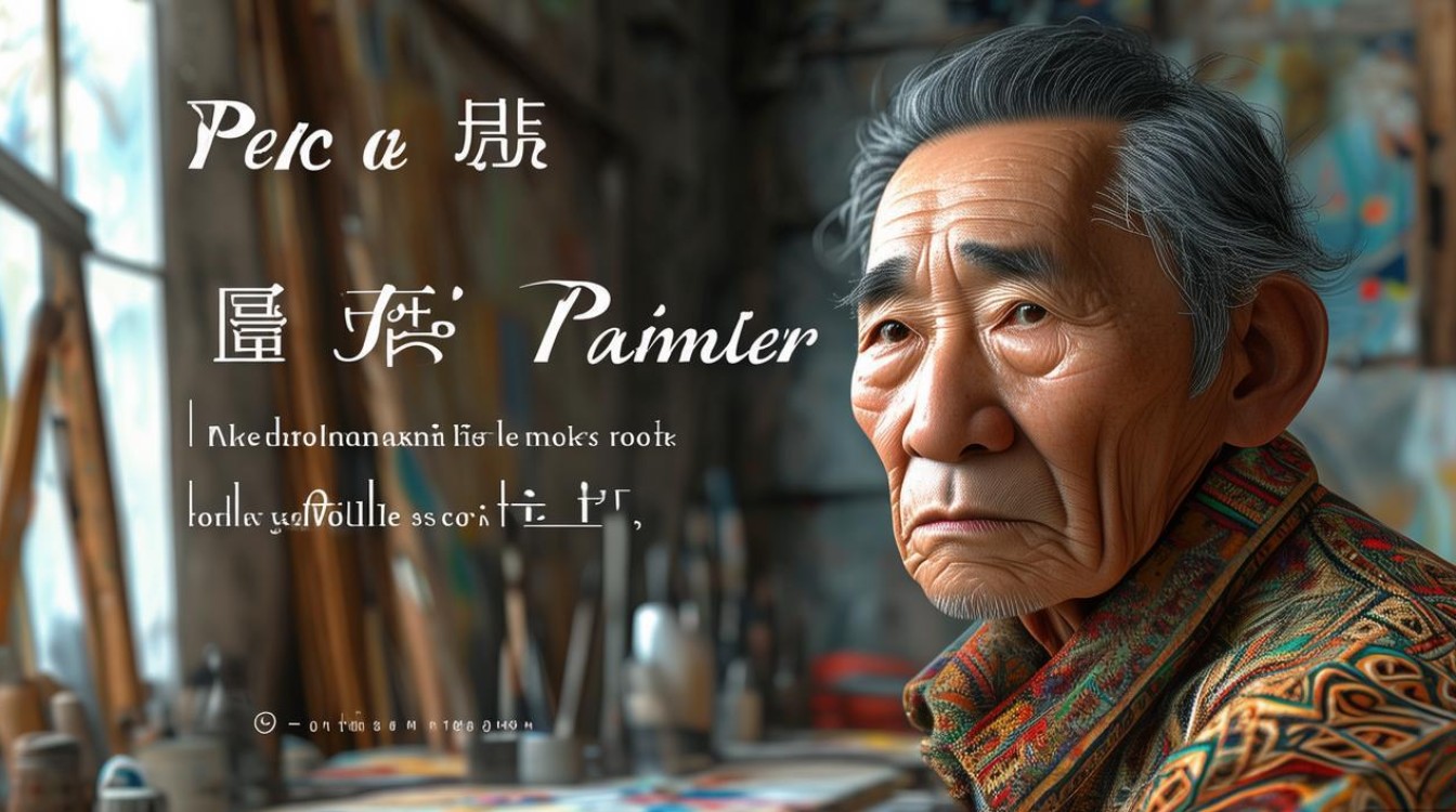 著名画家彭