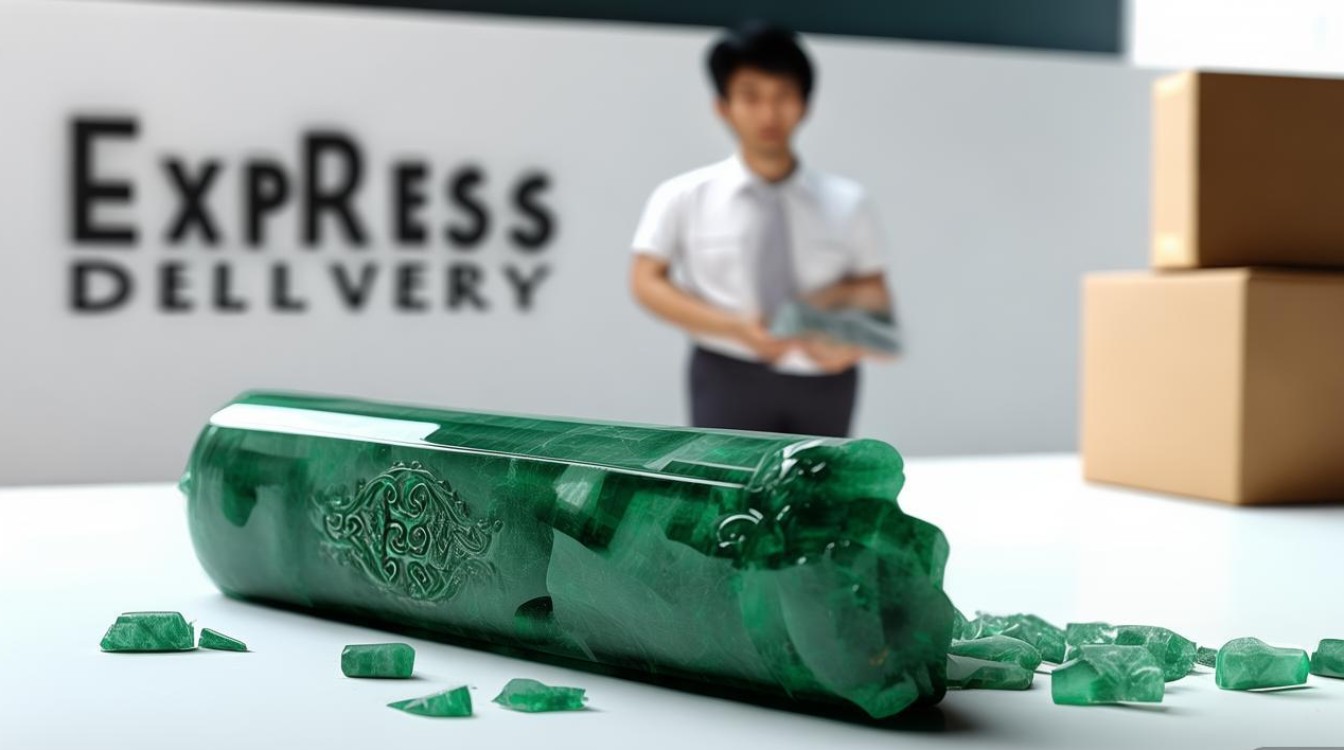 翡翠 快递 损坏