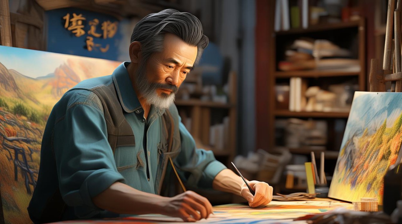 塞上画家李占军