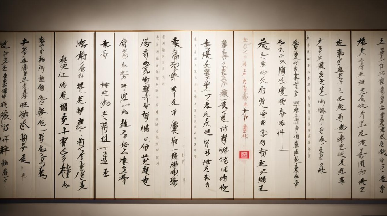 书法展示图