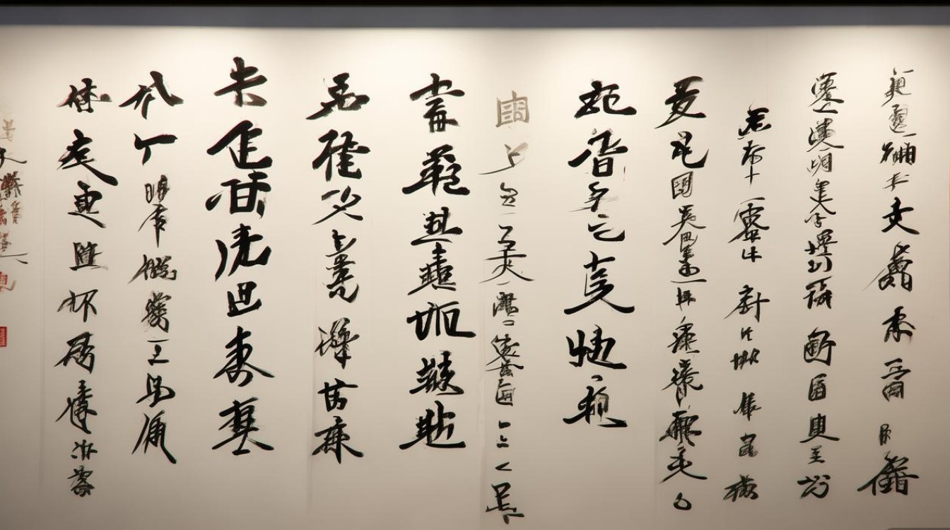 书法展示图