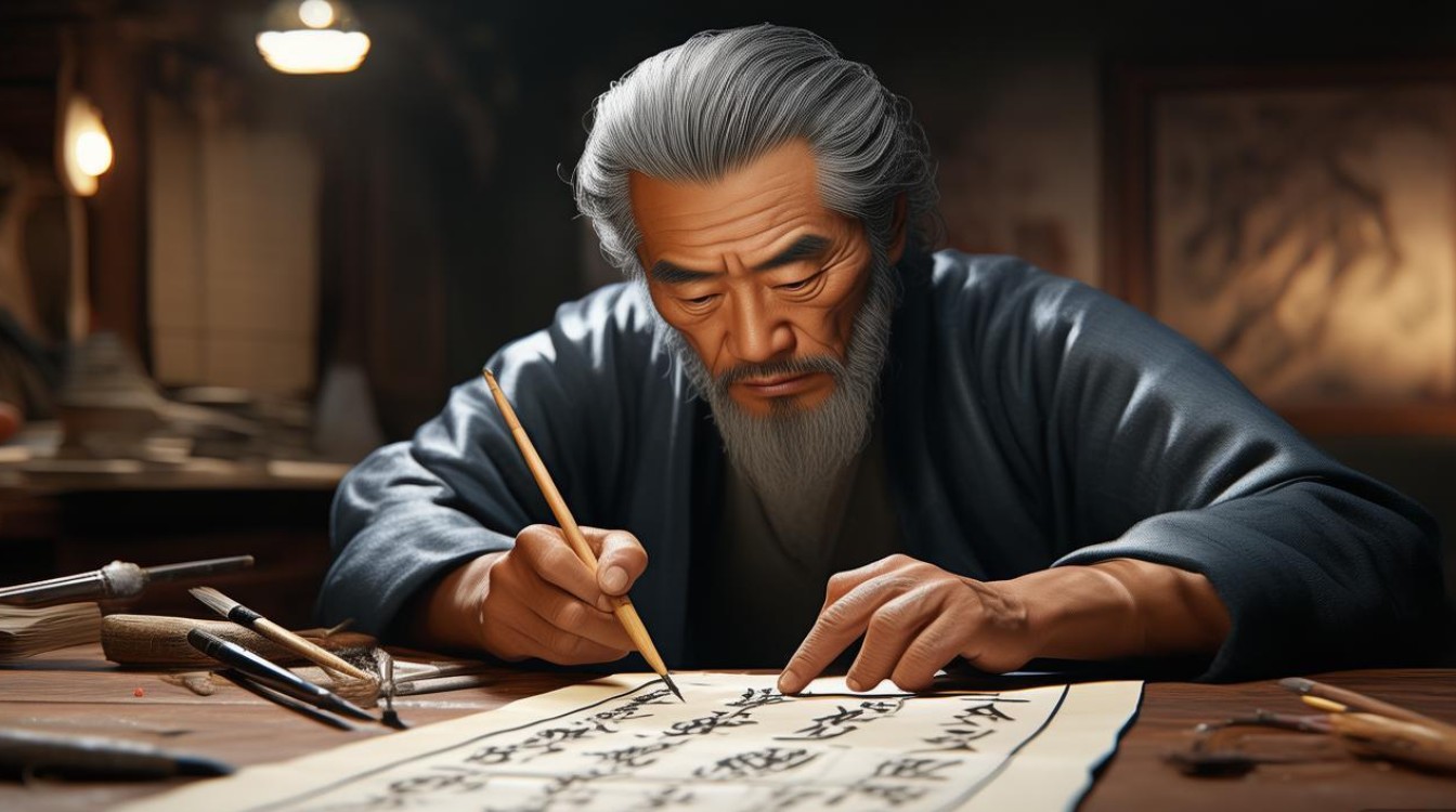 书画家褚根深