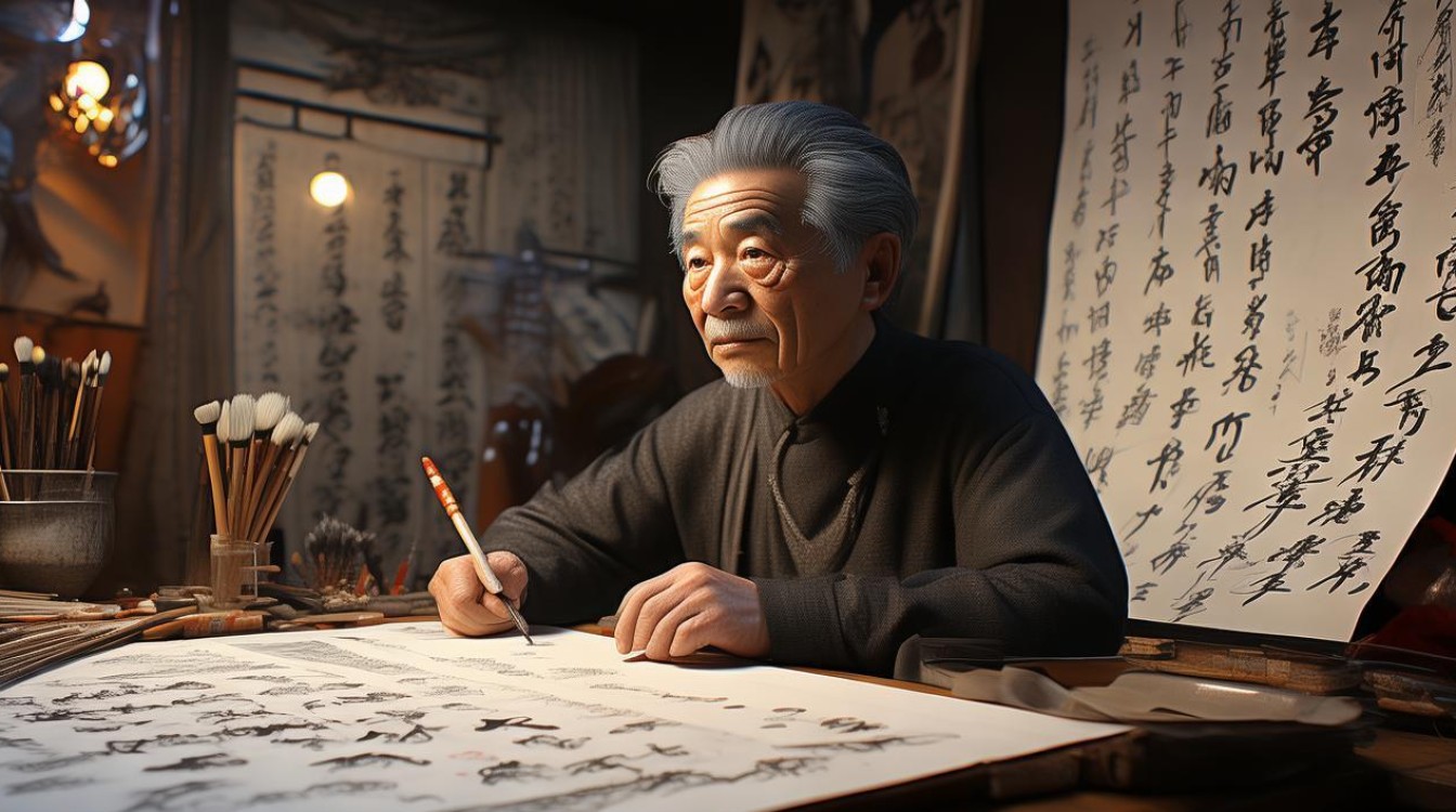 凡谷的书画家