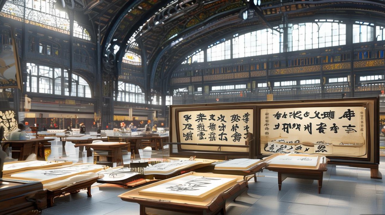 铁路书法展