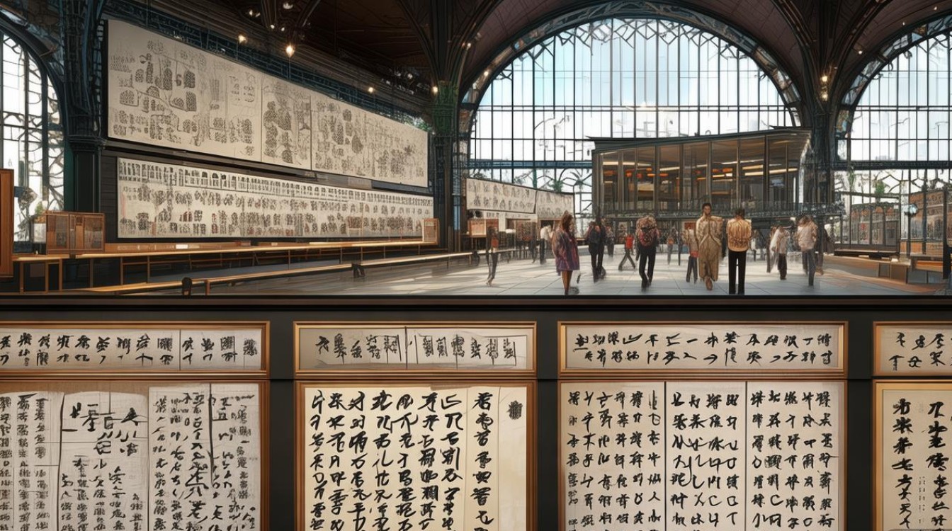 铁路书法展