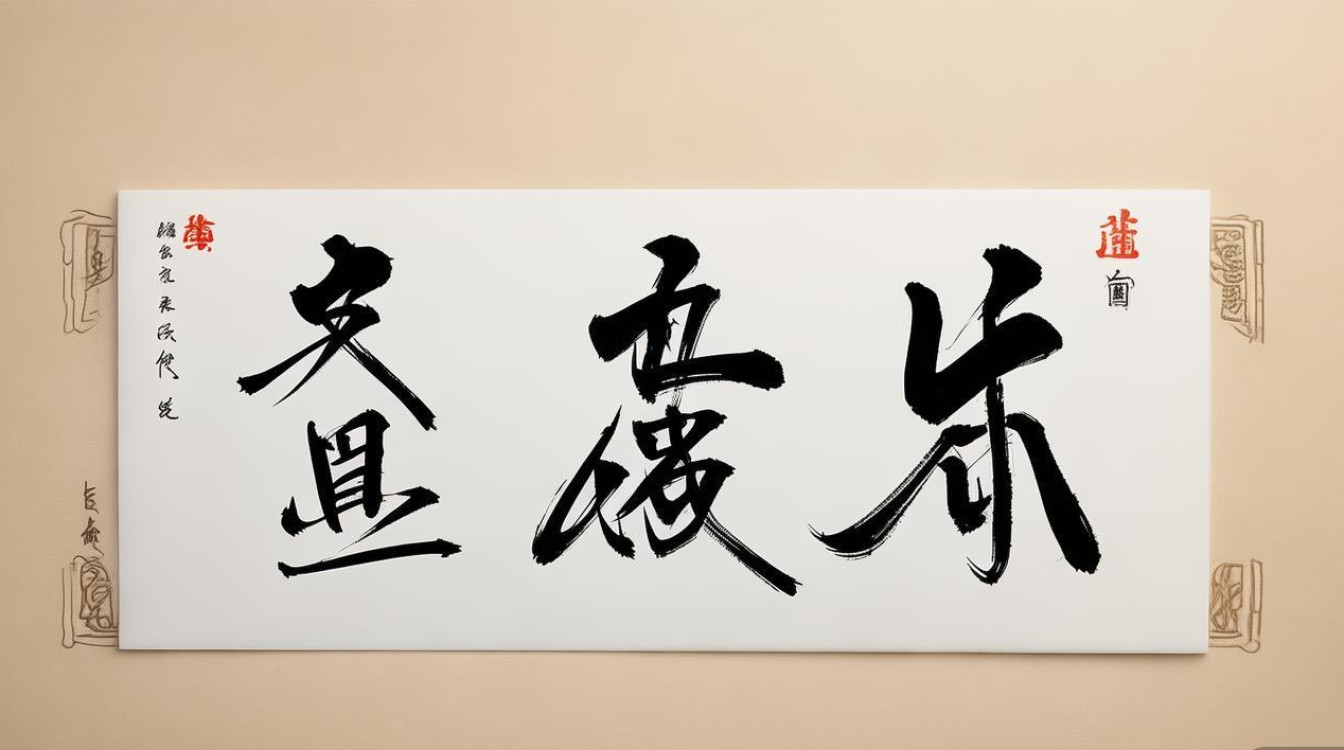 绕的书法字