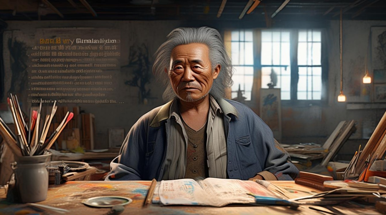 著名画家桂圆