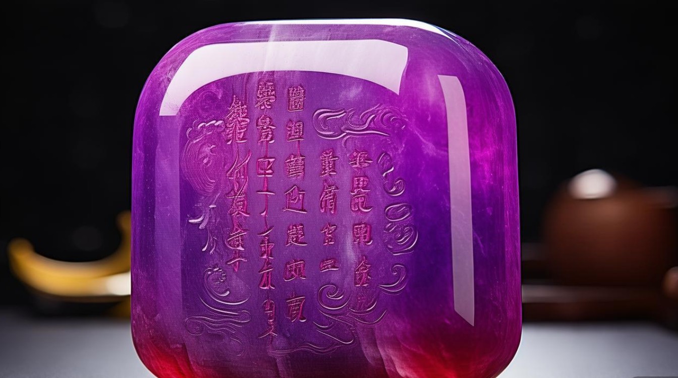红紫色翡翠