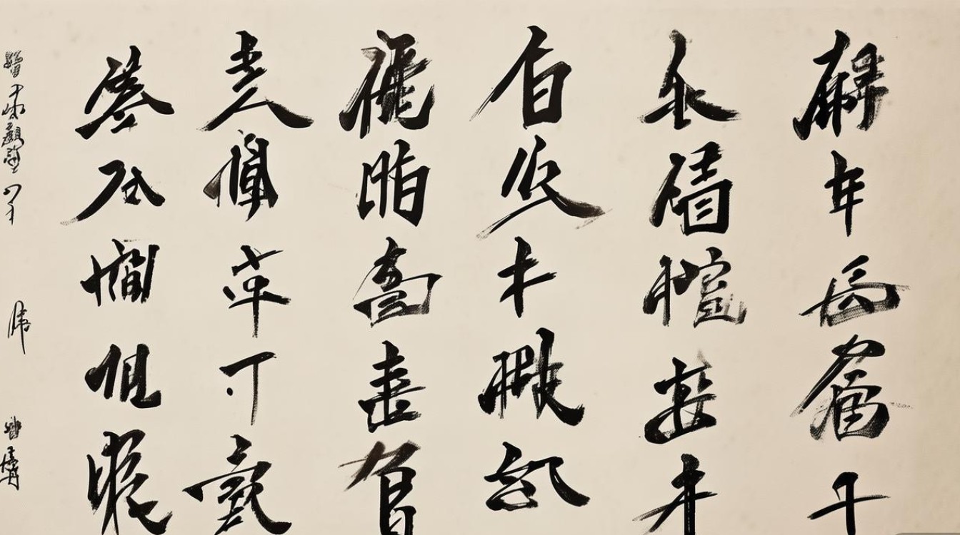 周本信书法